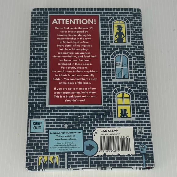 Lemony Snicket File Under: 13 Suspicious Incidents - Picture 2 of 7